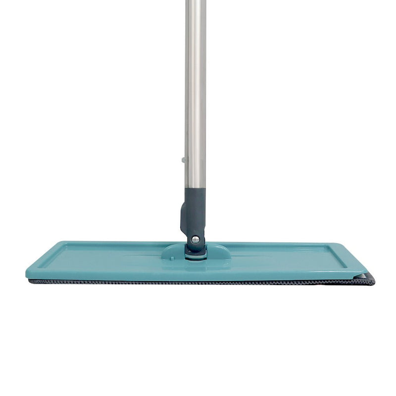 Rodo Flat Mop E Balde Lava E Seca Profissional Com 2 Refil